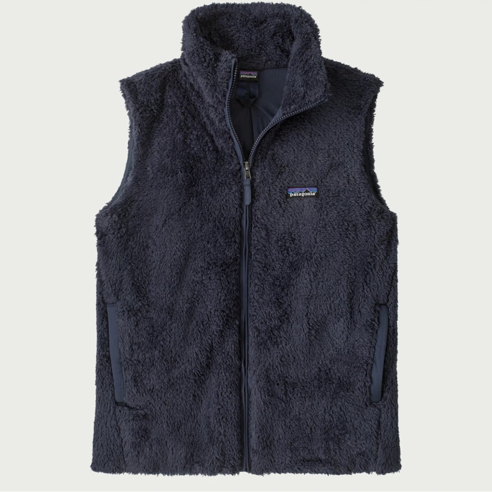 Patagonia Fleece Sherpa Los Gatos Vest small/xs- women’s. dark purple.
